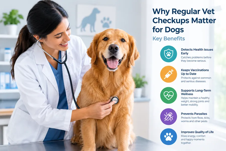 Why Regular Vet Checkups Matter for Dogs: Key Benefits