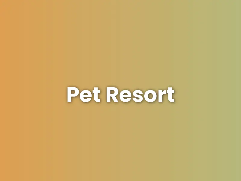 Pet Resort