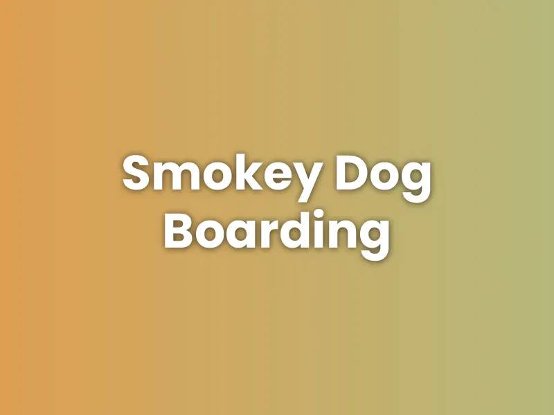 Smokey Dog Boarding