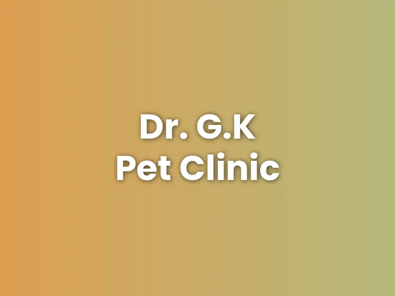 Dr. G. K Pet Clinic