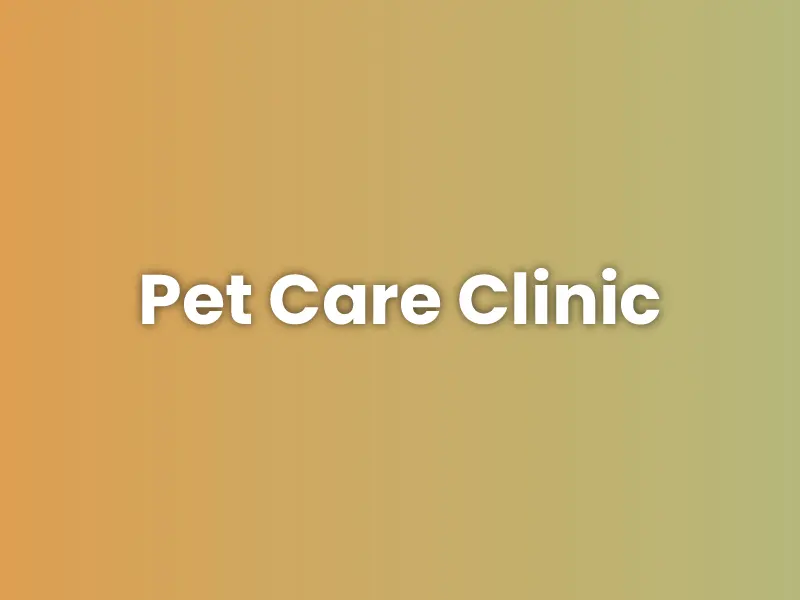 Pet Care Clinic